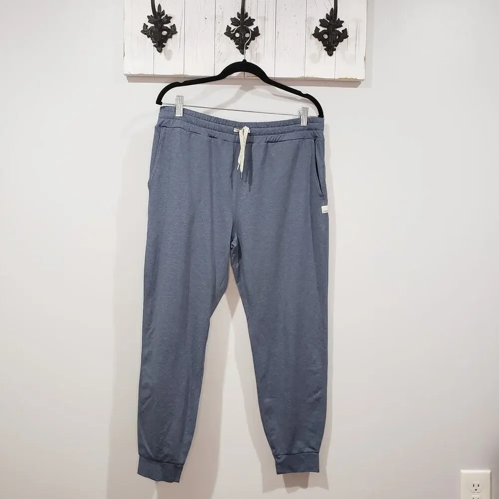 Vuori Joggers Heather Blue Large - Picture 2 of 5